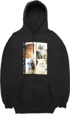 Balenciaga "I LOVE CATS" Hoodie Rep