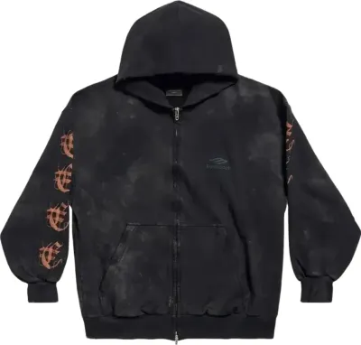 Balenciaga Heavy Metal Zip Up Rep