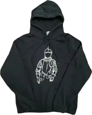 Number Nine Knight Hoodie (Black) Rep