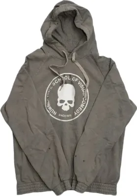 Number Nine Distressed Skull Hoodie Rep