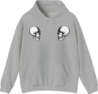 Number Nine Double Skull Hoodie Rep