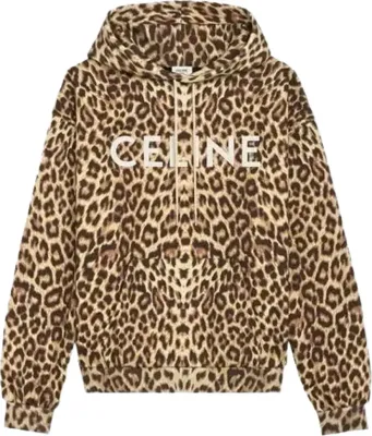 CELINE Leopard Hoodie Rep