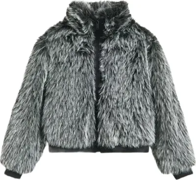 Madwitch Fur Jacket (Grey) Rep