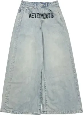 Vetements Logo Denim Rep