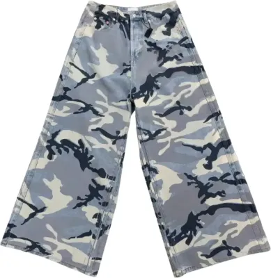 Vetements Camo Baggy Jeans Rep