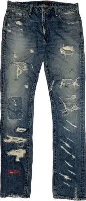 Undercover 05 Ripped Denim Rep
