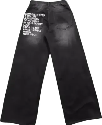 "With every step" Jeans Rep