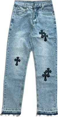 Chrome Hearts jeans (blue) Rep