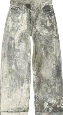 Acne Studios Splatter Jeans (Cold Grey) Rep