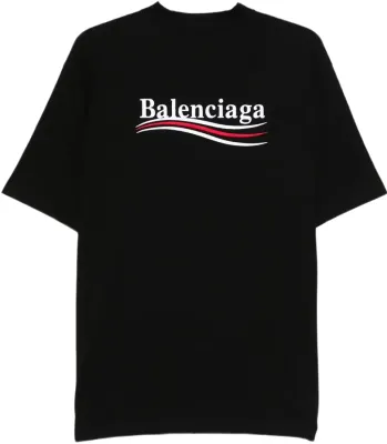 Balenciaga Wave Logo Tee Rep