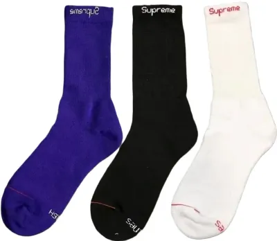 Supreme Socks 2 Pairs Rep