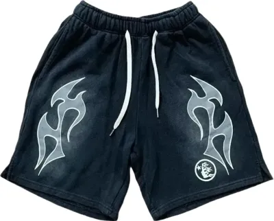 Flame-Printed Shorts Rep